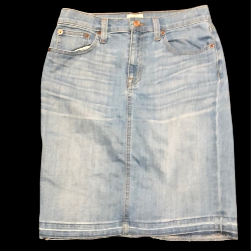 - J Crew Denim skirt Size 26